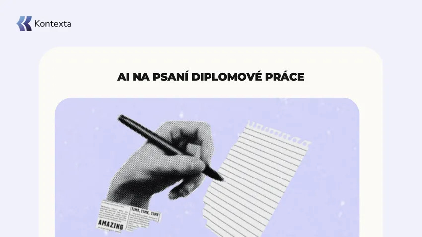ai na psaní diplomové práce